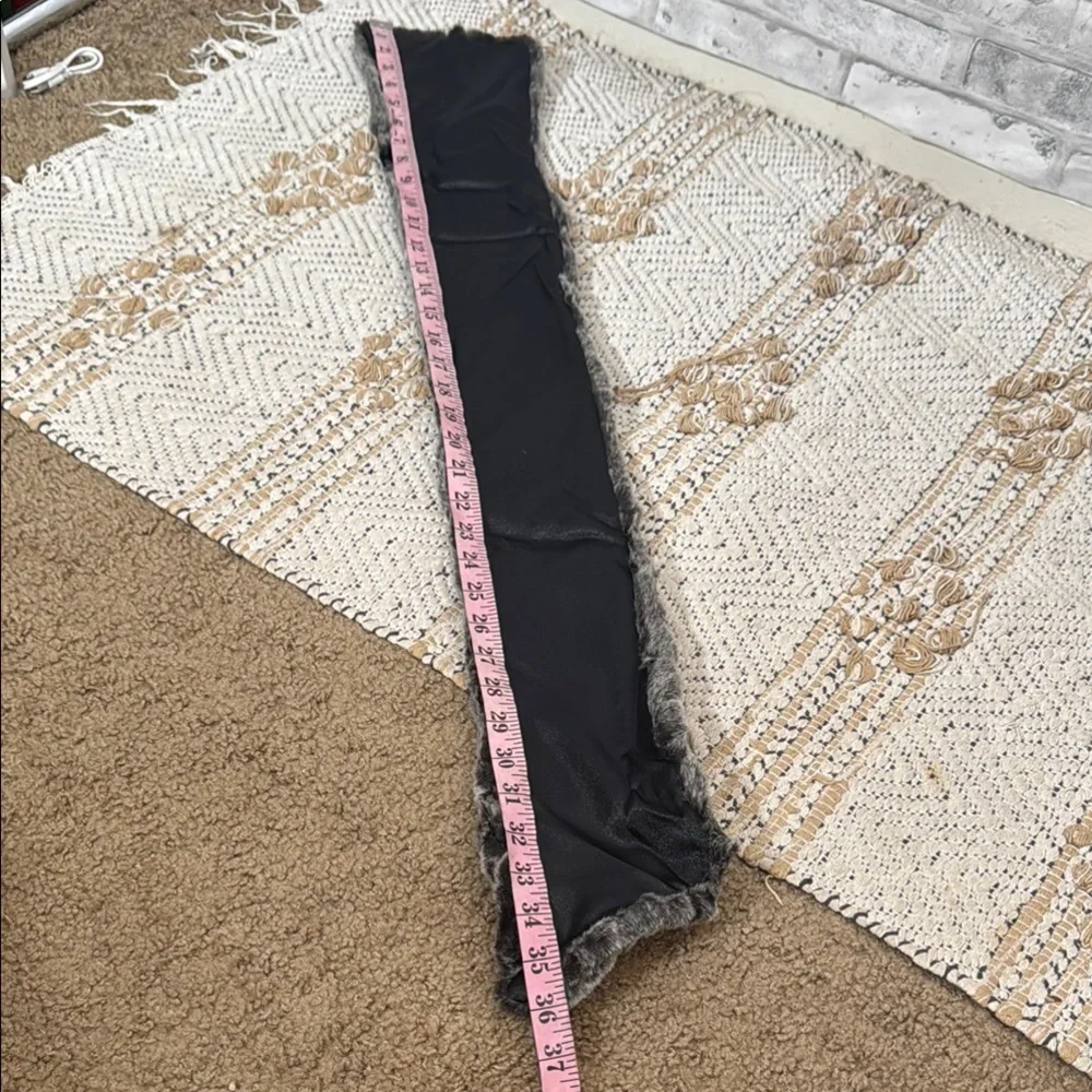 Avon Gray Faux Fur Scarf Wrap